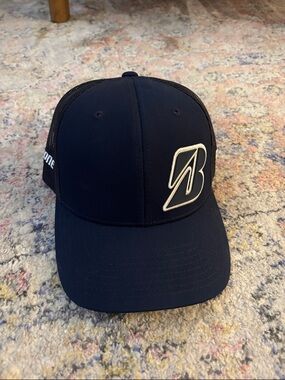 Men’s Navy Bridgestone golf Hat